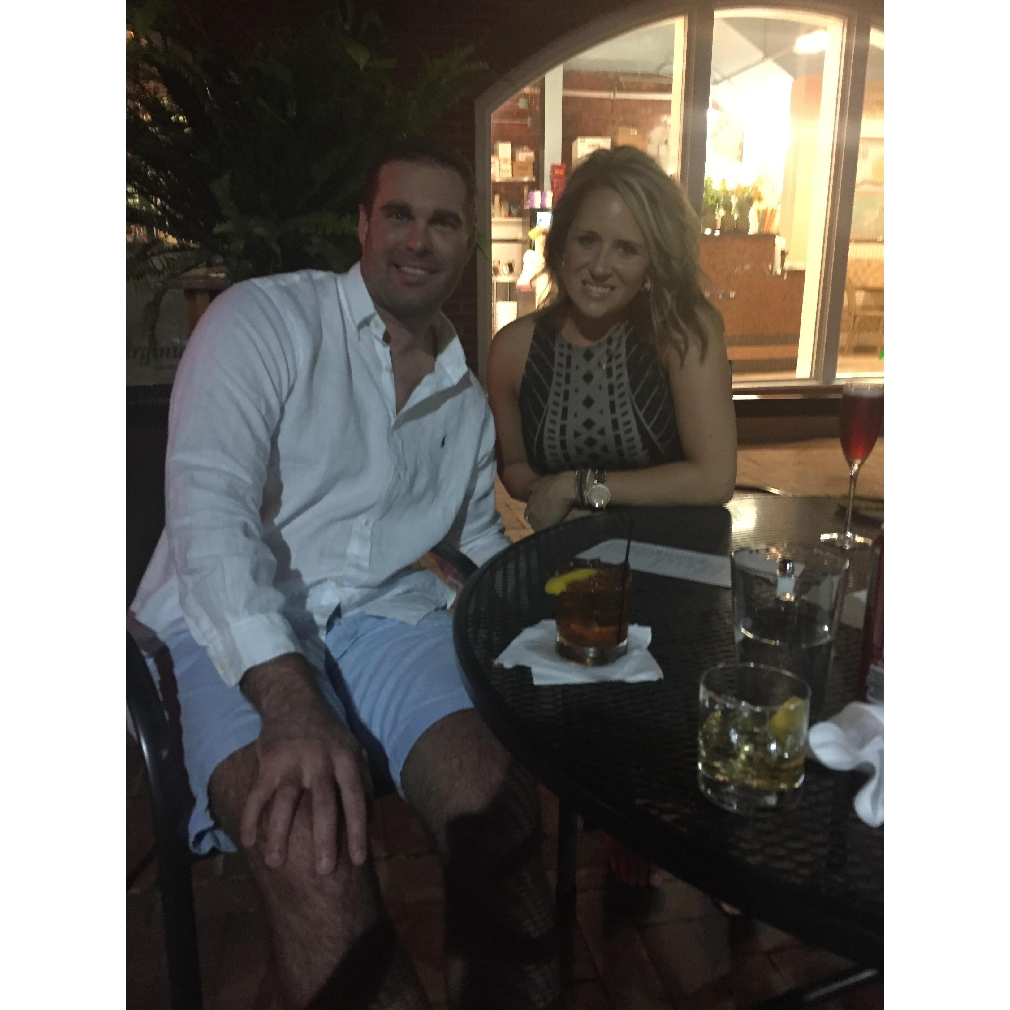 First vacation together in July 2016.