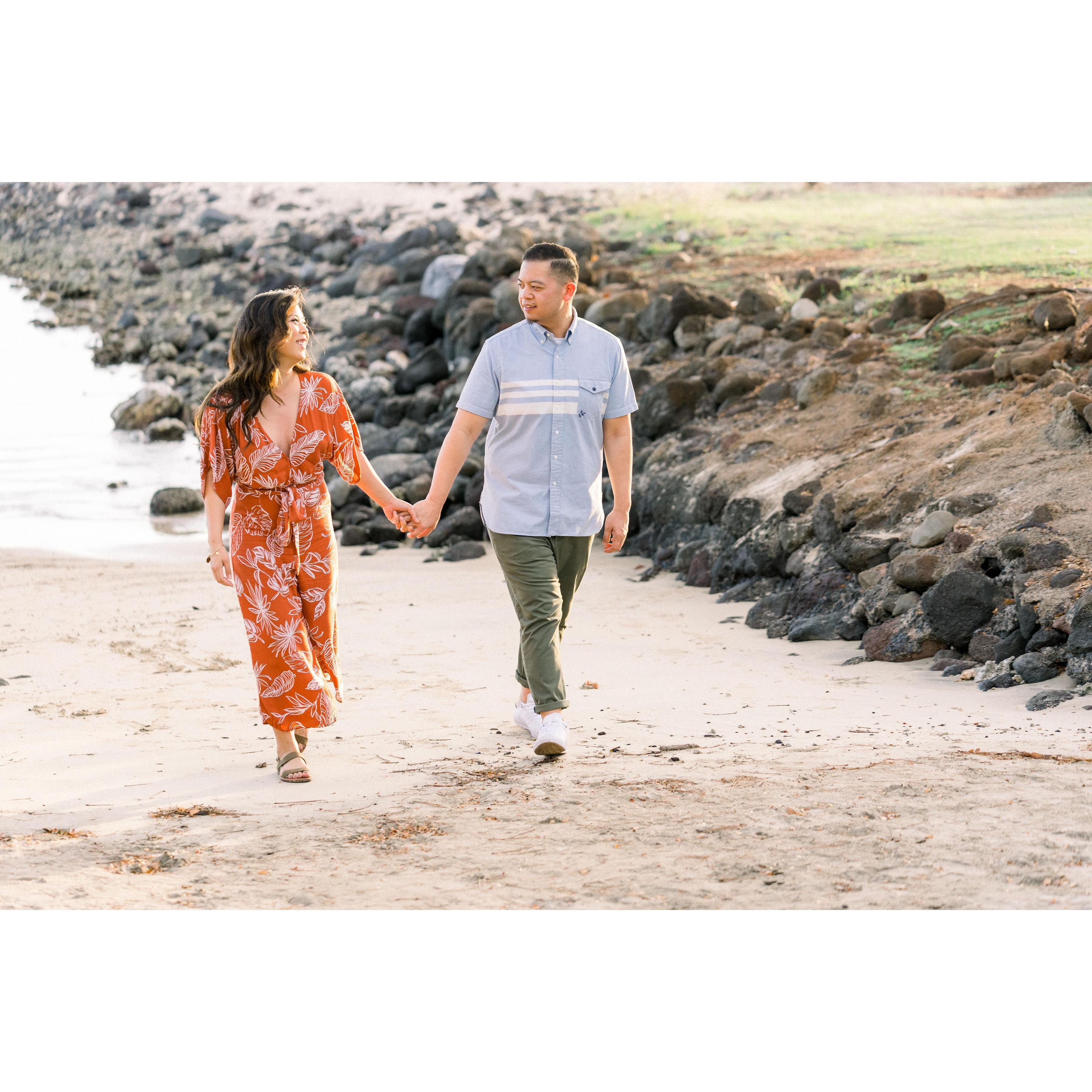 Engagement Shoot @ Olowalu Plantation, Maui