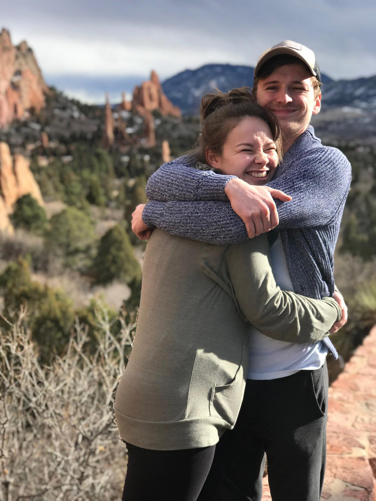 First time to Garden of the Gods together!