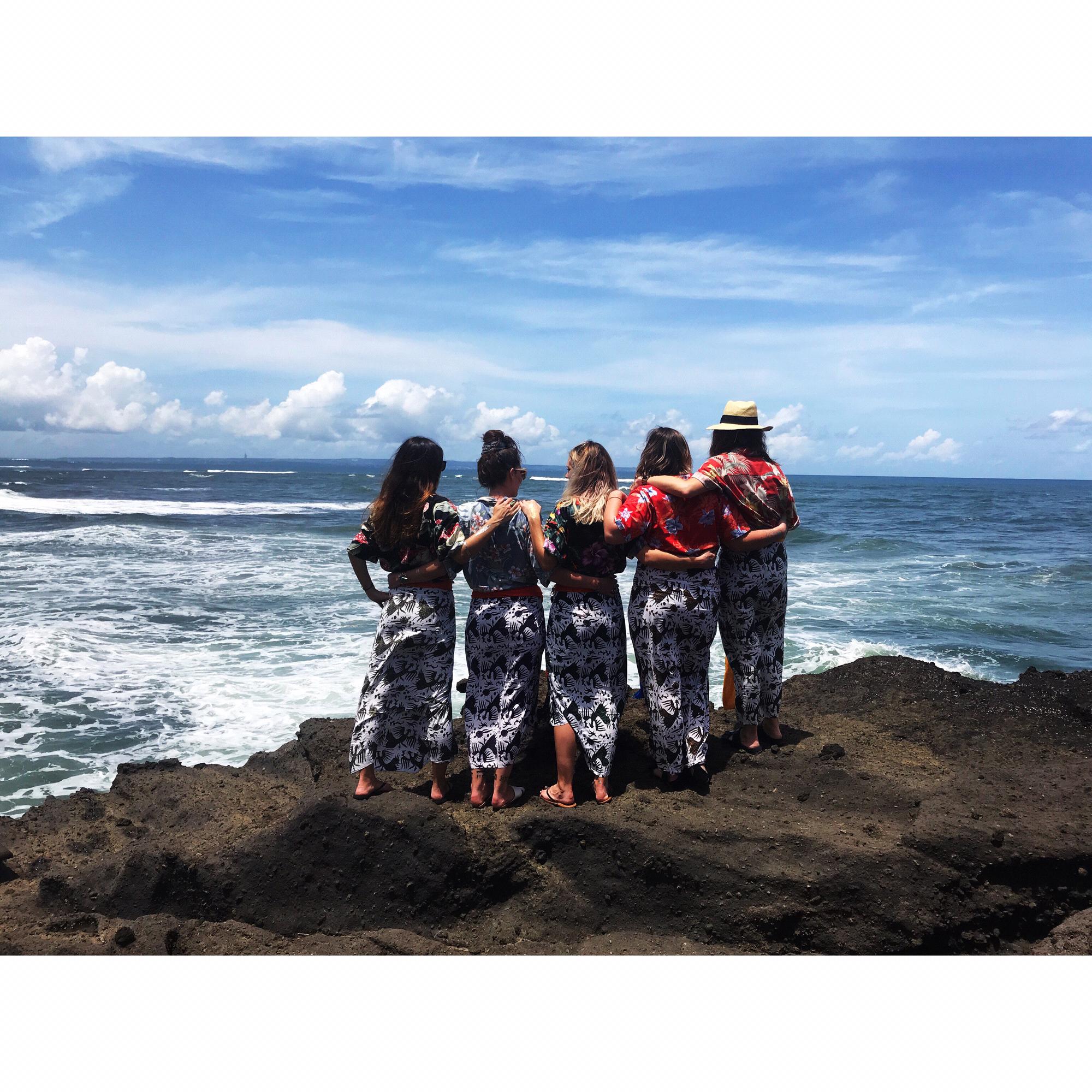 BLAIR IN BALI WITH ALPHA, POLLY, ELISE AND SHANNON