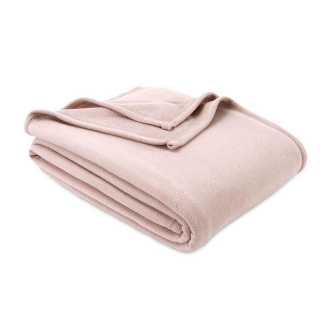 Simply Essential™ Microfleece Full/Queen Blanket in Mocha
