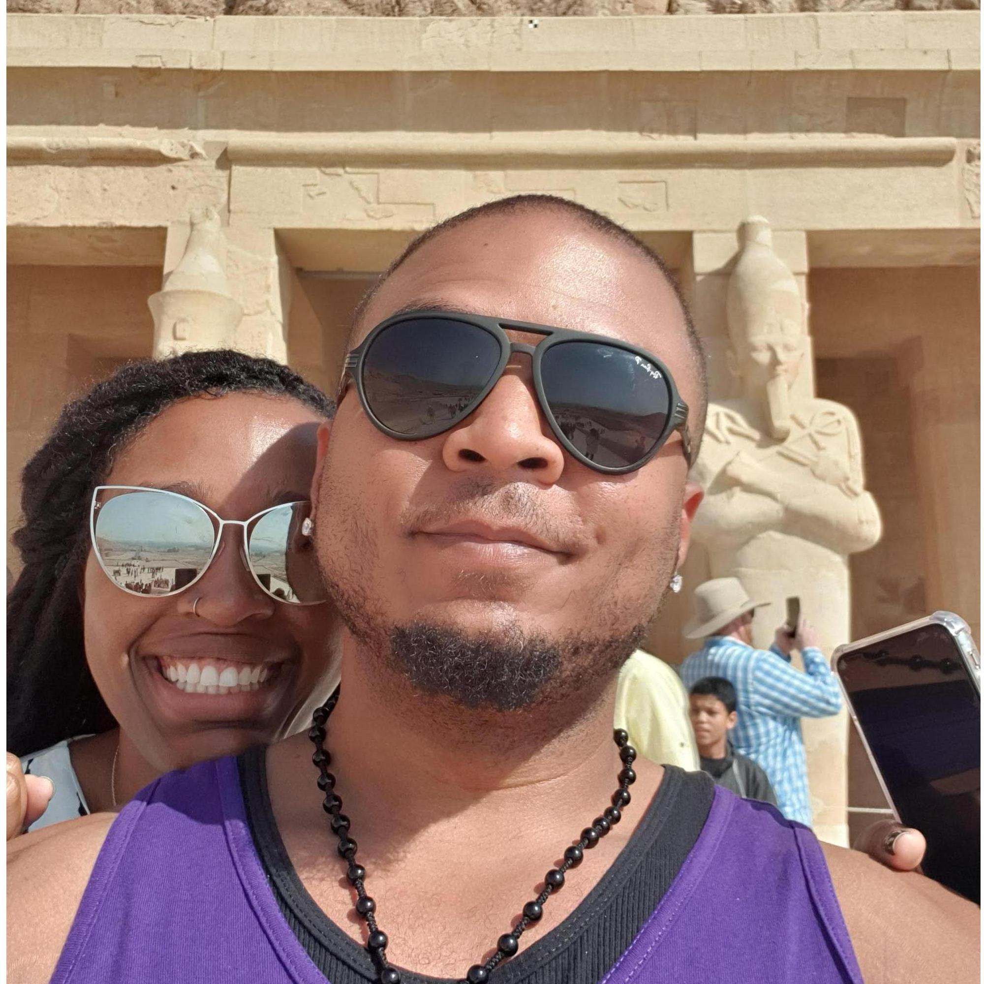 Egypt had such a magical feeling to it, every statue, painting, and image would just speak to you.