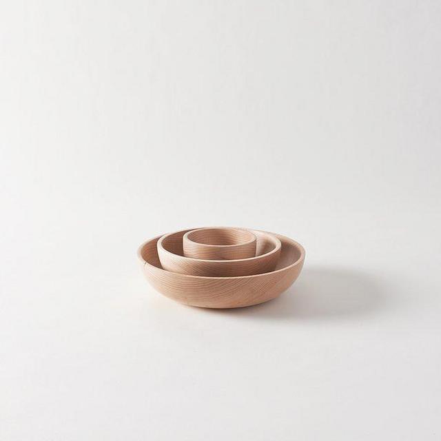 Nested Maple Bowls