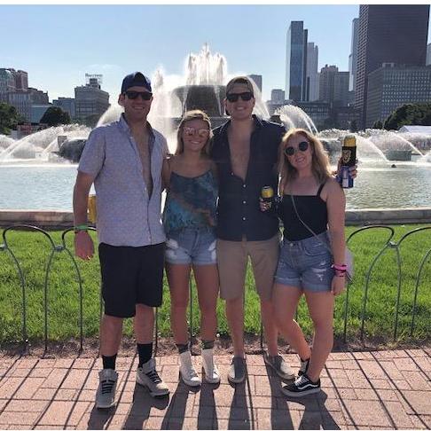 Lolla with Mike and Kelcy!