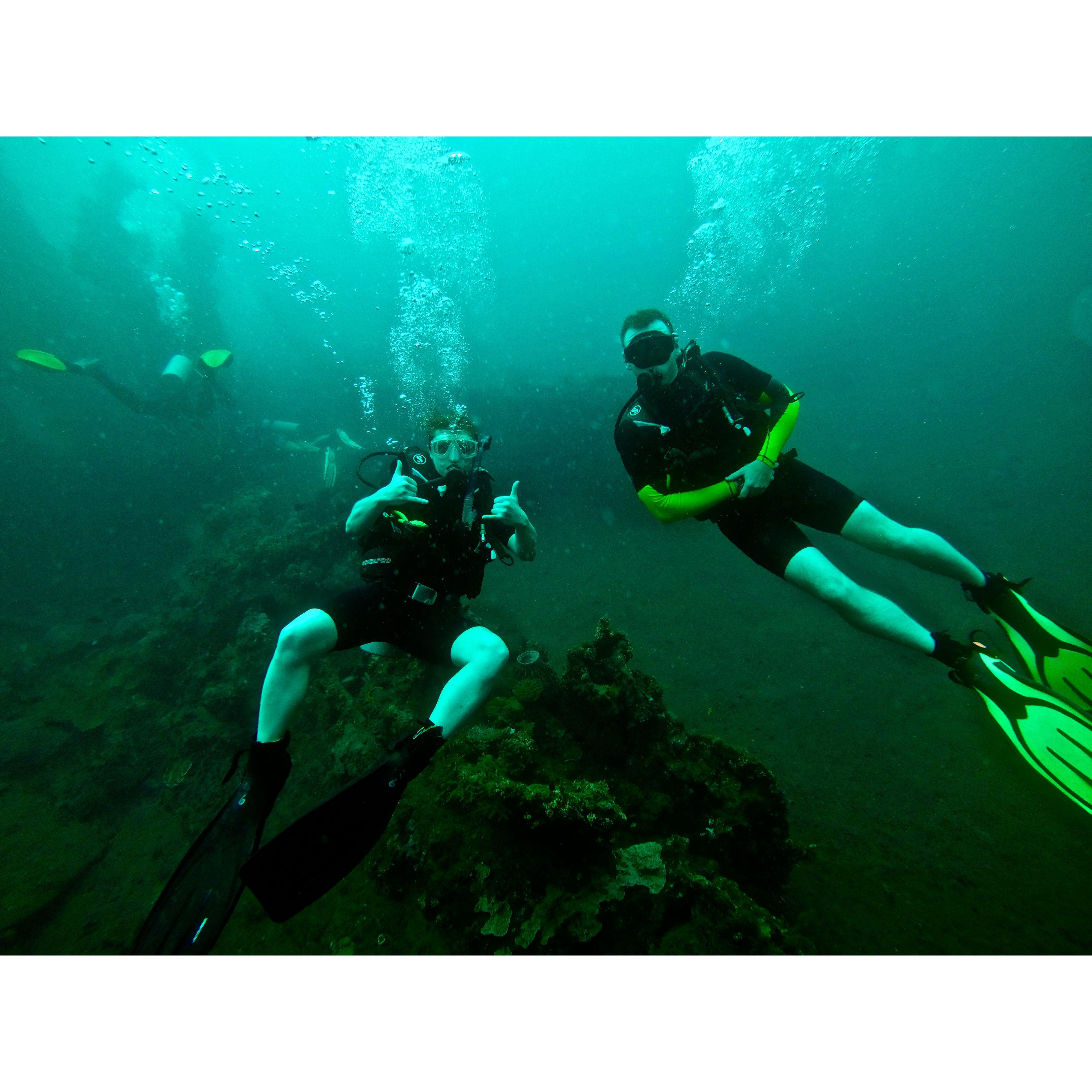 Diving in Bali 2017