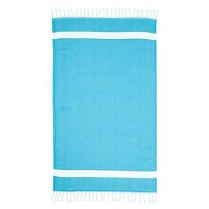 Linum Home Textiles Diamond Pestemal Beach Towel in Turquoise