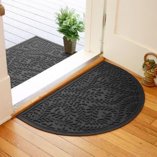 WaterHog Boxwood Indoor/Outdoor Half Round Door Mat