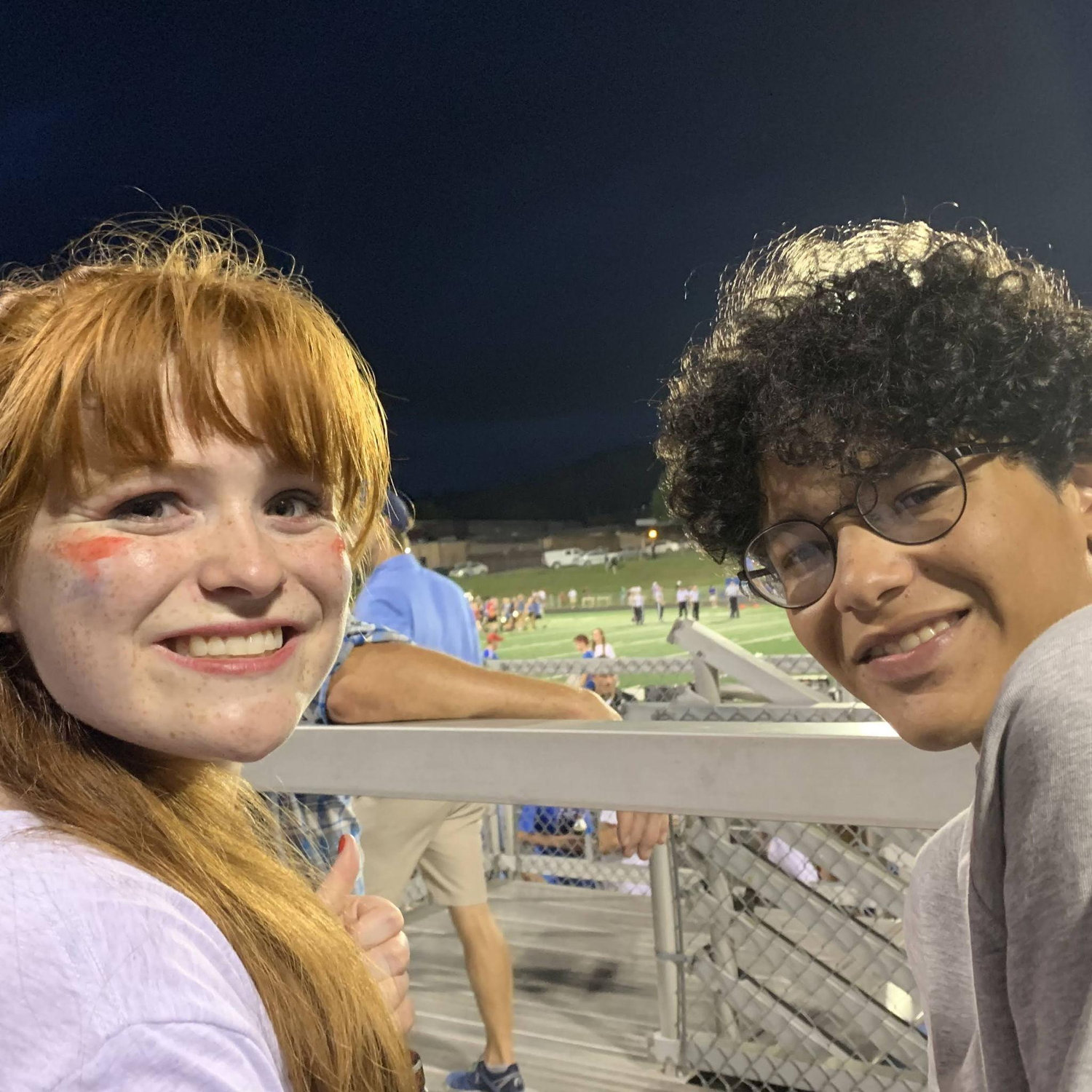 Fun fact: David and I started hanging out at BHS Football games