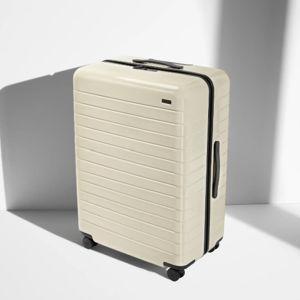 Away The Bigger Carry-On Suitcase - Salt White Gloss