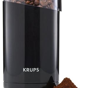 KRUPS F203 Electric Spice and Coffee Grinder with Stainless Steel Blades, 3-Ounce, Black