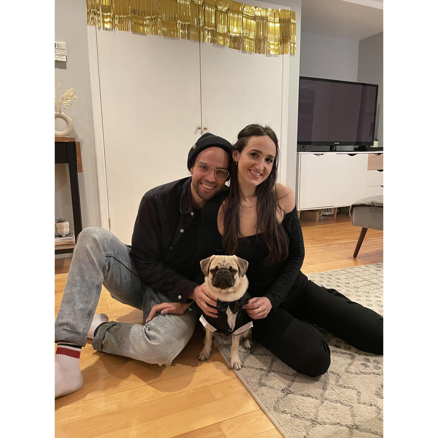 Moose's first New Year's Eve