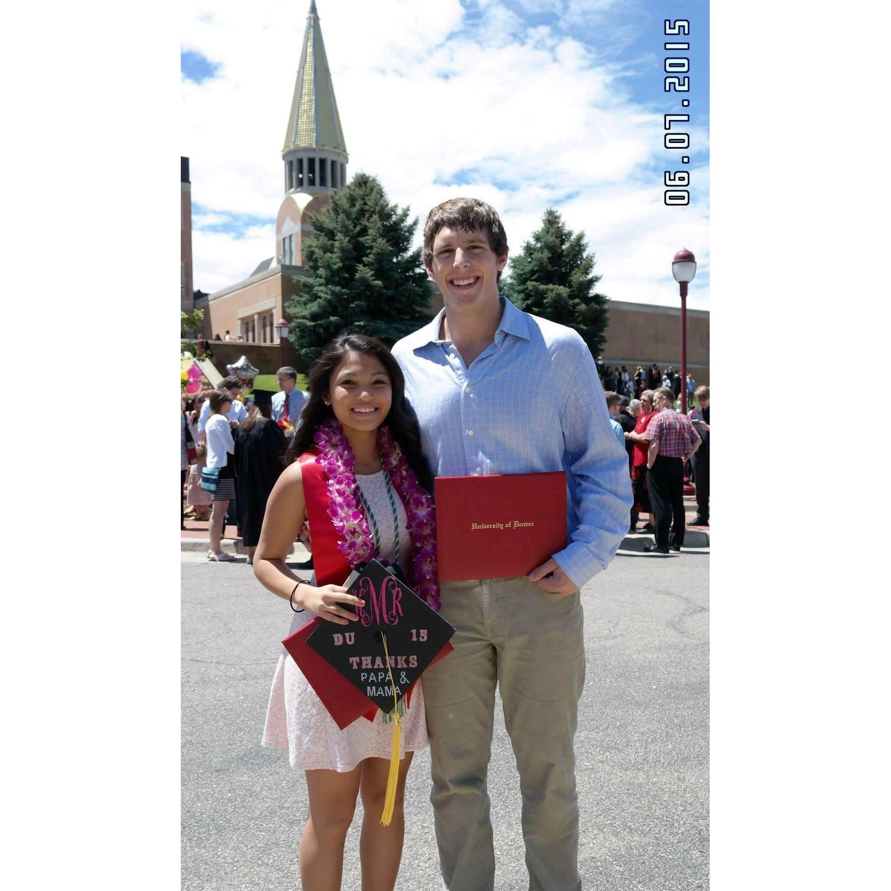 We graduated! (June 2015)