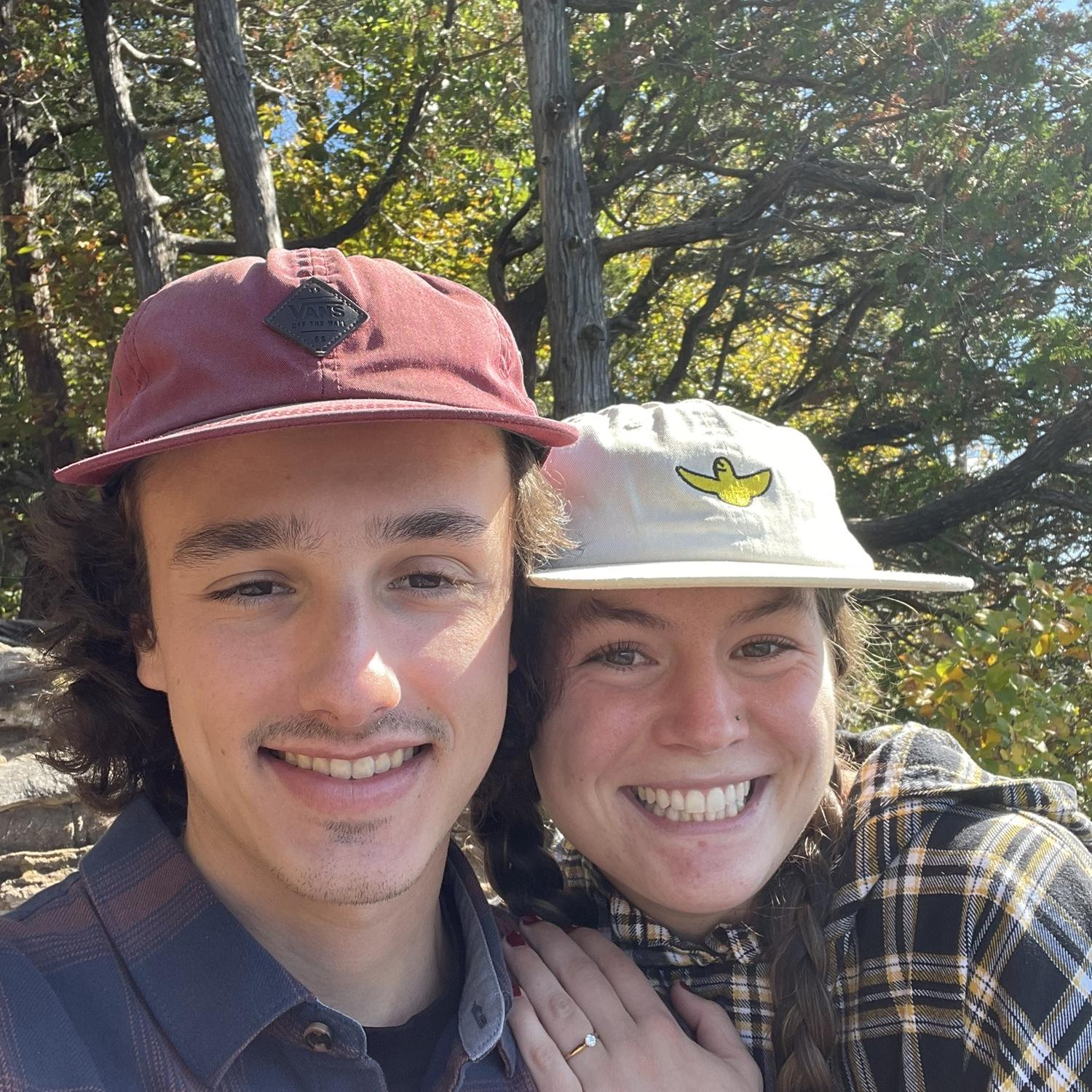 We got engaged!!!