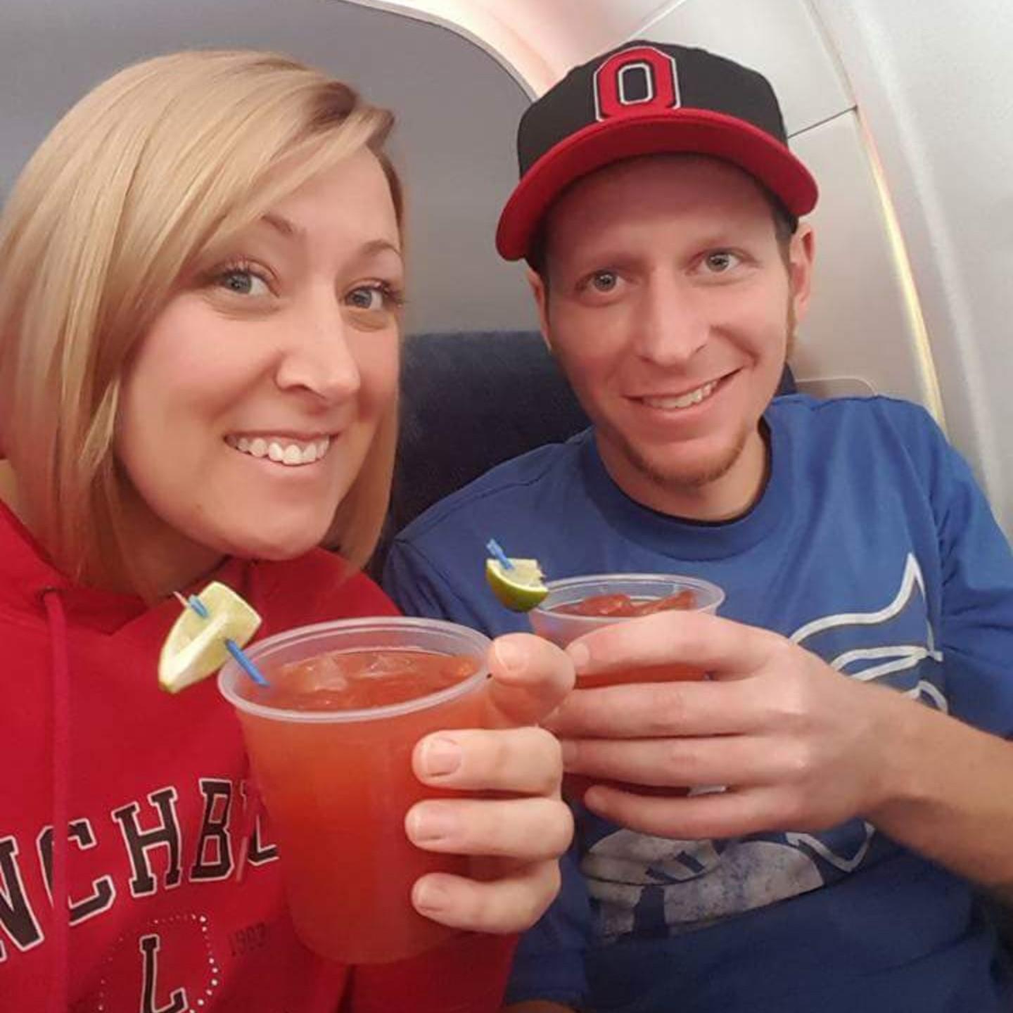 Heading to Alaska, Bloody Mary time!