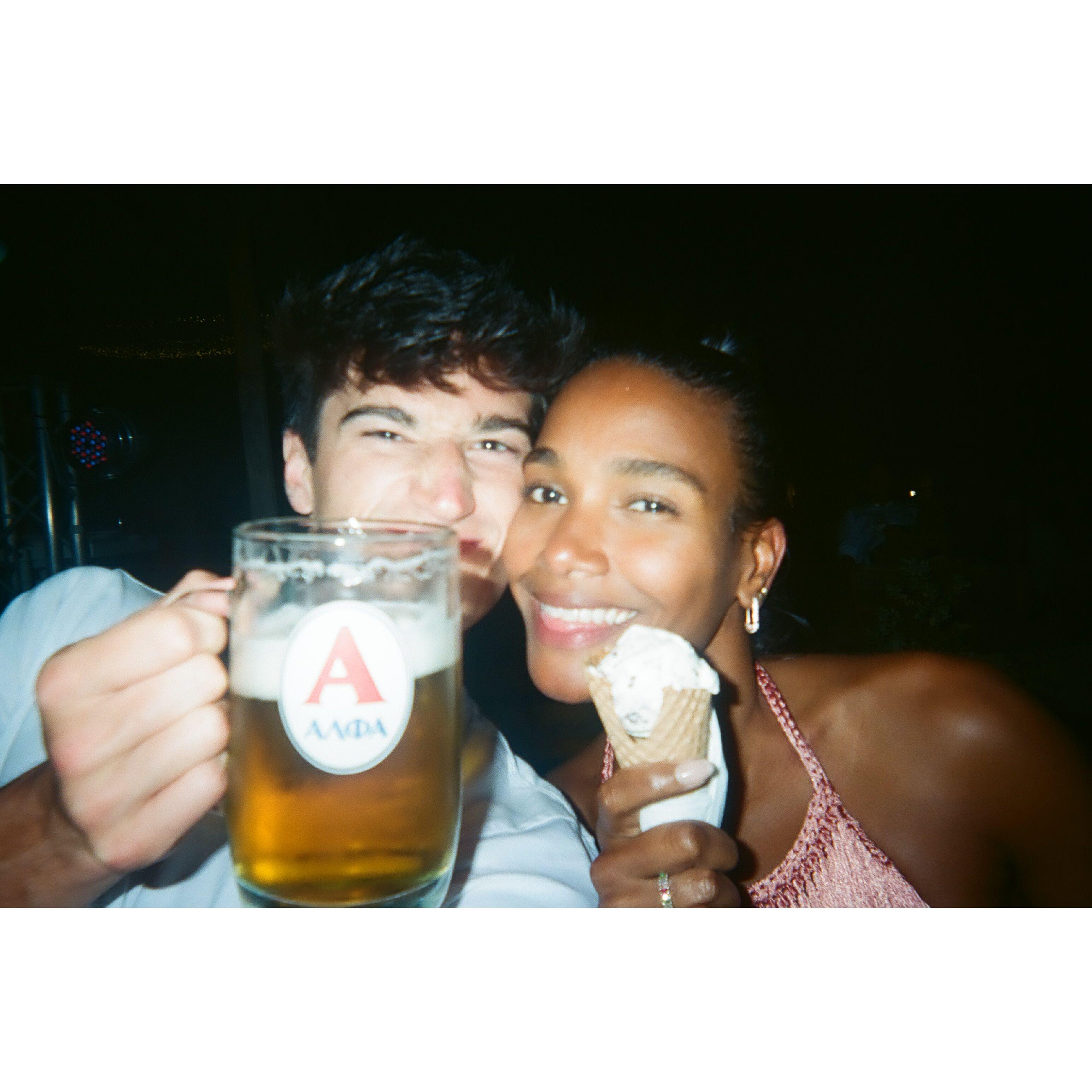 Our first trip to Europe together!!