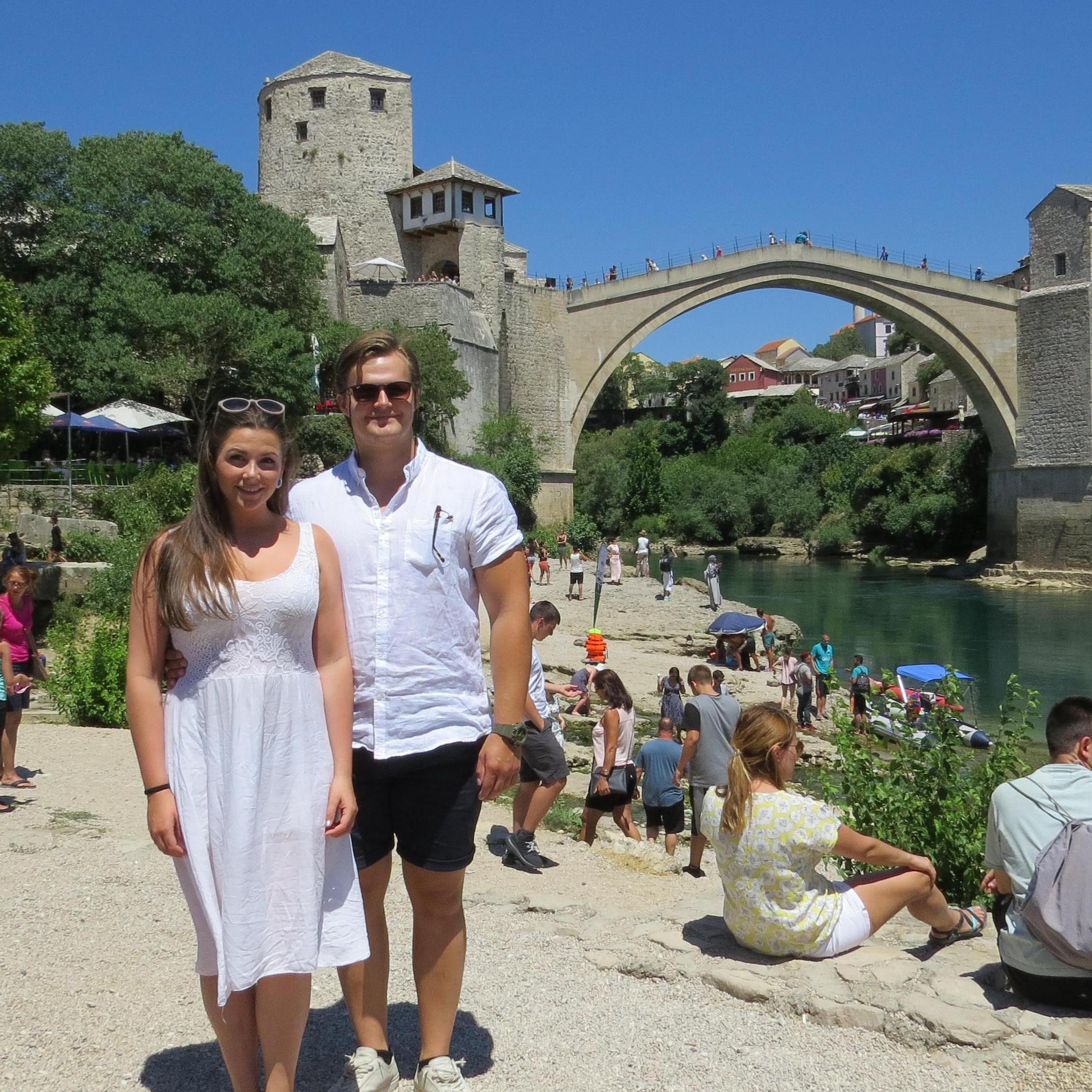 Obligatorisk turistbilde i Mostar.
Bosnia, 2017