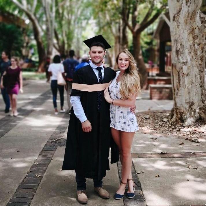Februarie 2018 – Wesley vang graad vir die tweede keer.