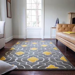 Hand Tufted Brighton Geometric Rug