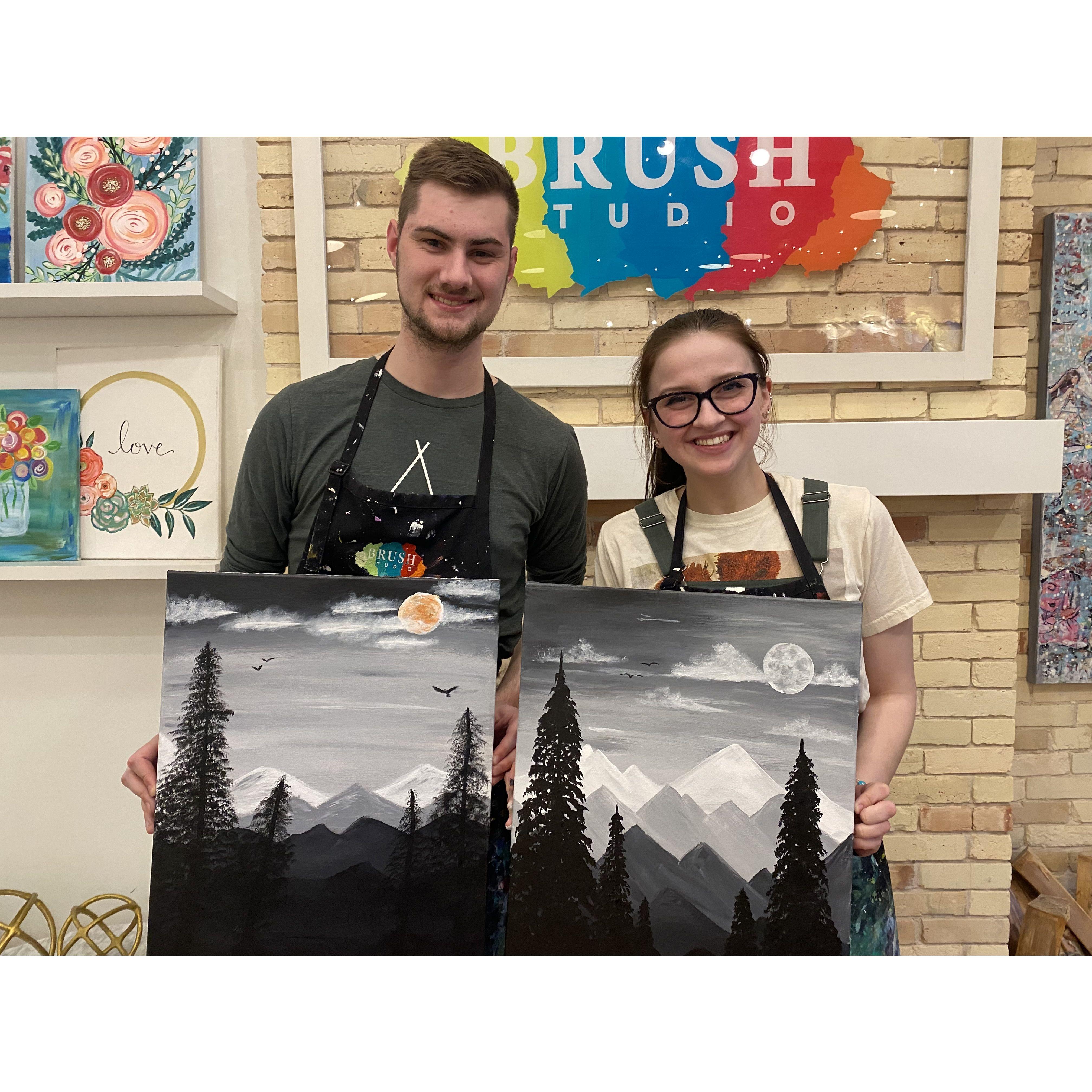 04/23/2022 - Wine and Paint Date