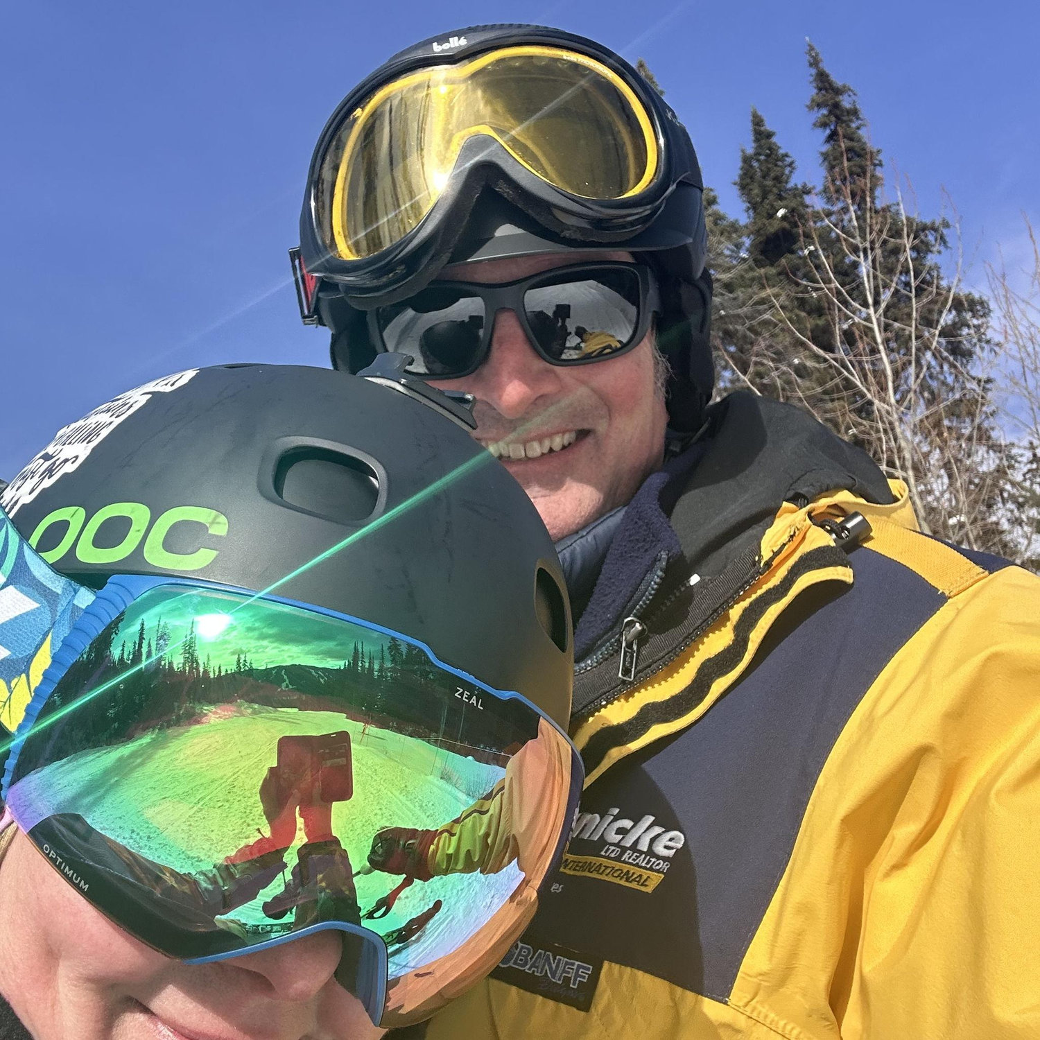 Still skiing at Sun Peaks, BC.