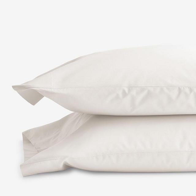 Company Cotton™ Percale Pillowcases - Ivory