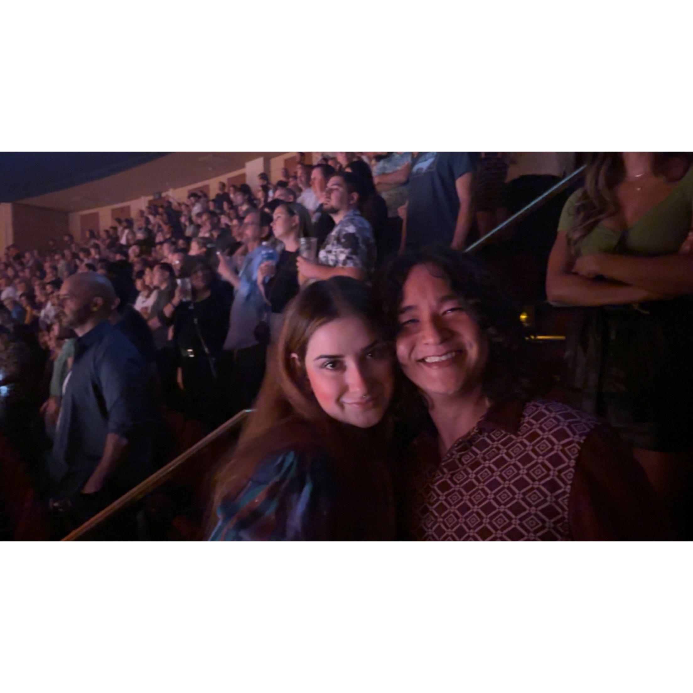At The Killers concert in Las Vegas.
