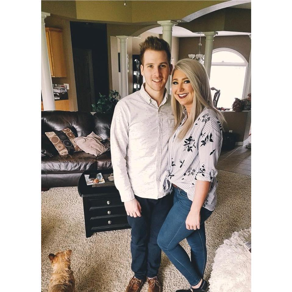 Our first (official) picture together! Easter 2018