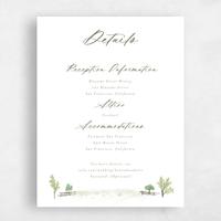 White Wedding Enclosure - Sable