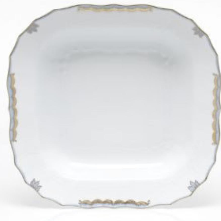 Princess Victoria Light Blue Square Fruit Dish