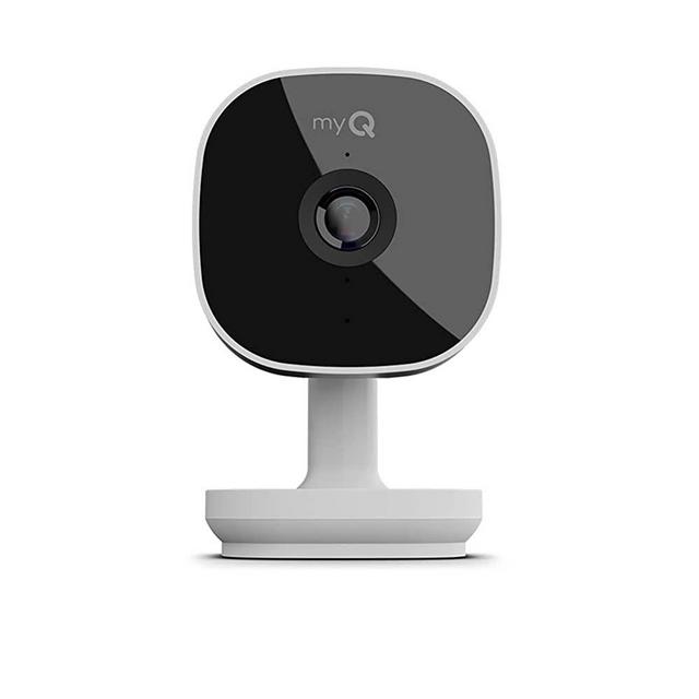 myQ Smart Garage HD Camera - Wifi Enabled - myQ Smartphone Controlled - Two Way Audio - Works with Key by Amazon in-Garage Delivery - Model SGC1WCH, White