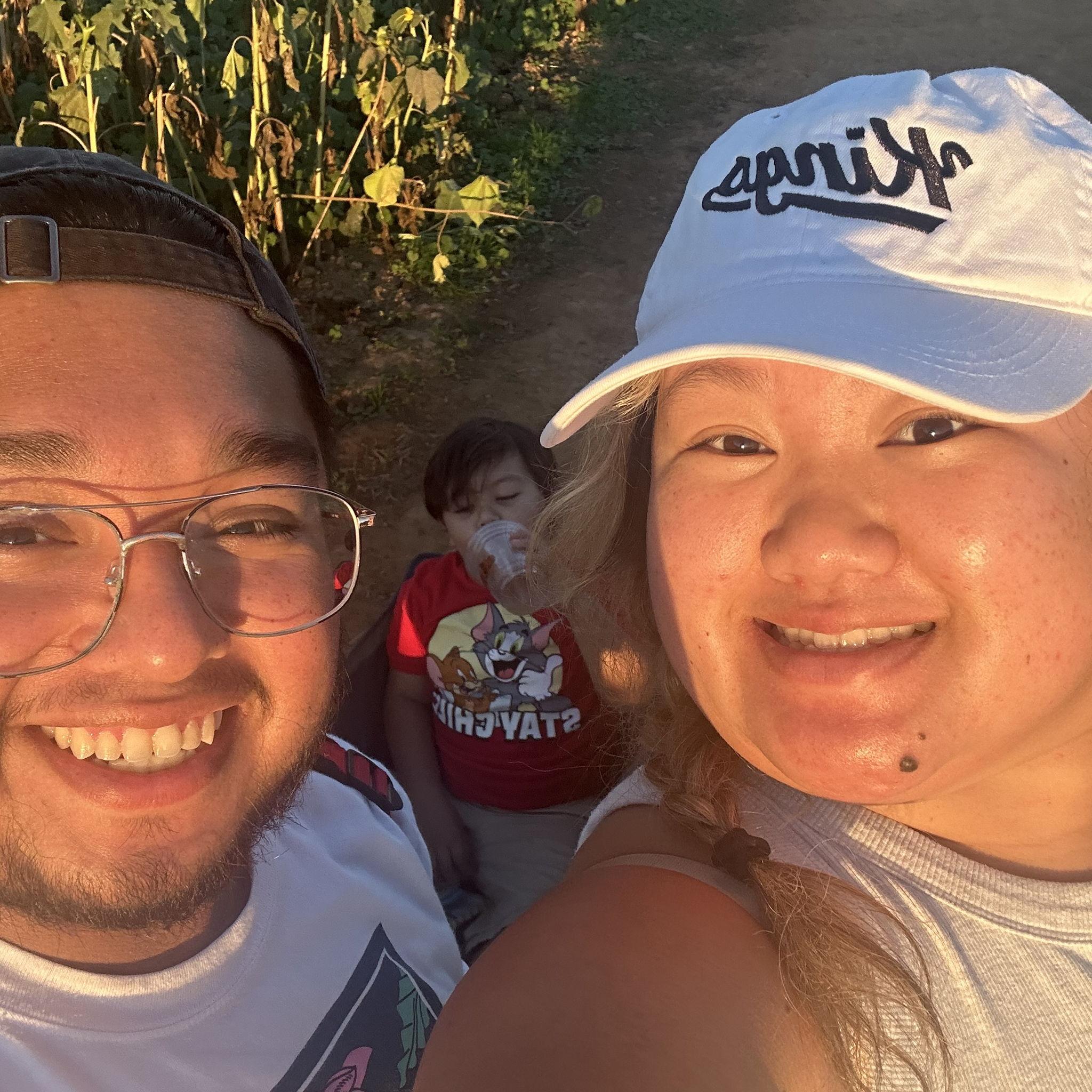 Taking Jack to the pumpkin patch 2024