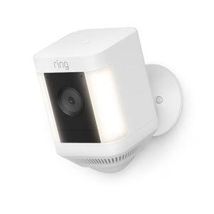 Ring Spotlight Cam Plus, Battery-operated - Smart Security Video Camera with 2 Motion-Activated LED Spotlights, 2-Way Talk, Color Night Vision, White