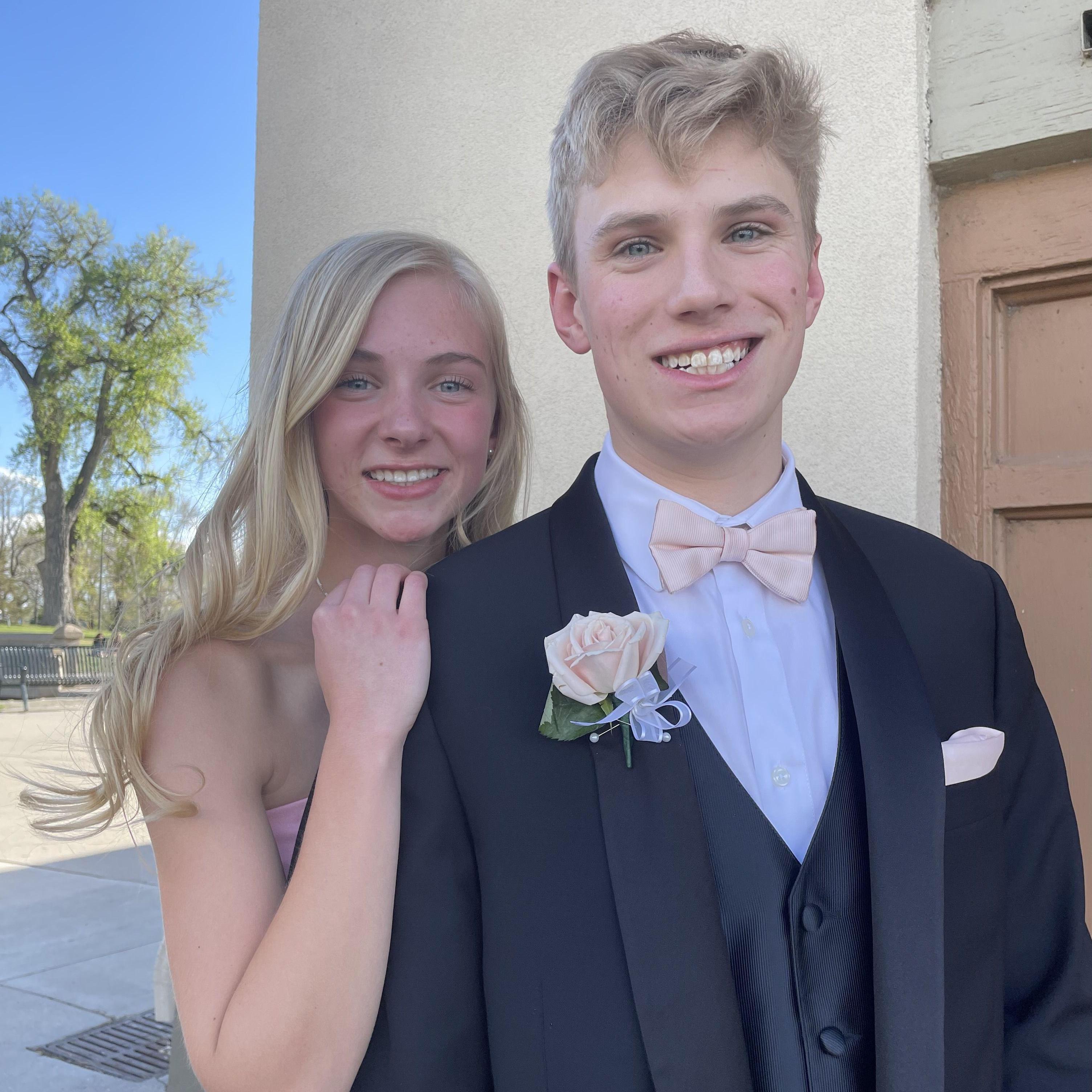 Senior year prom.