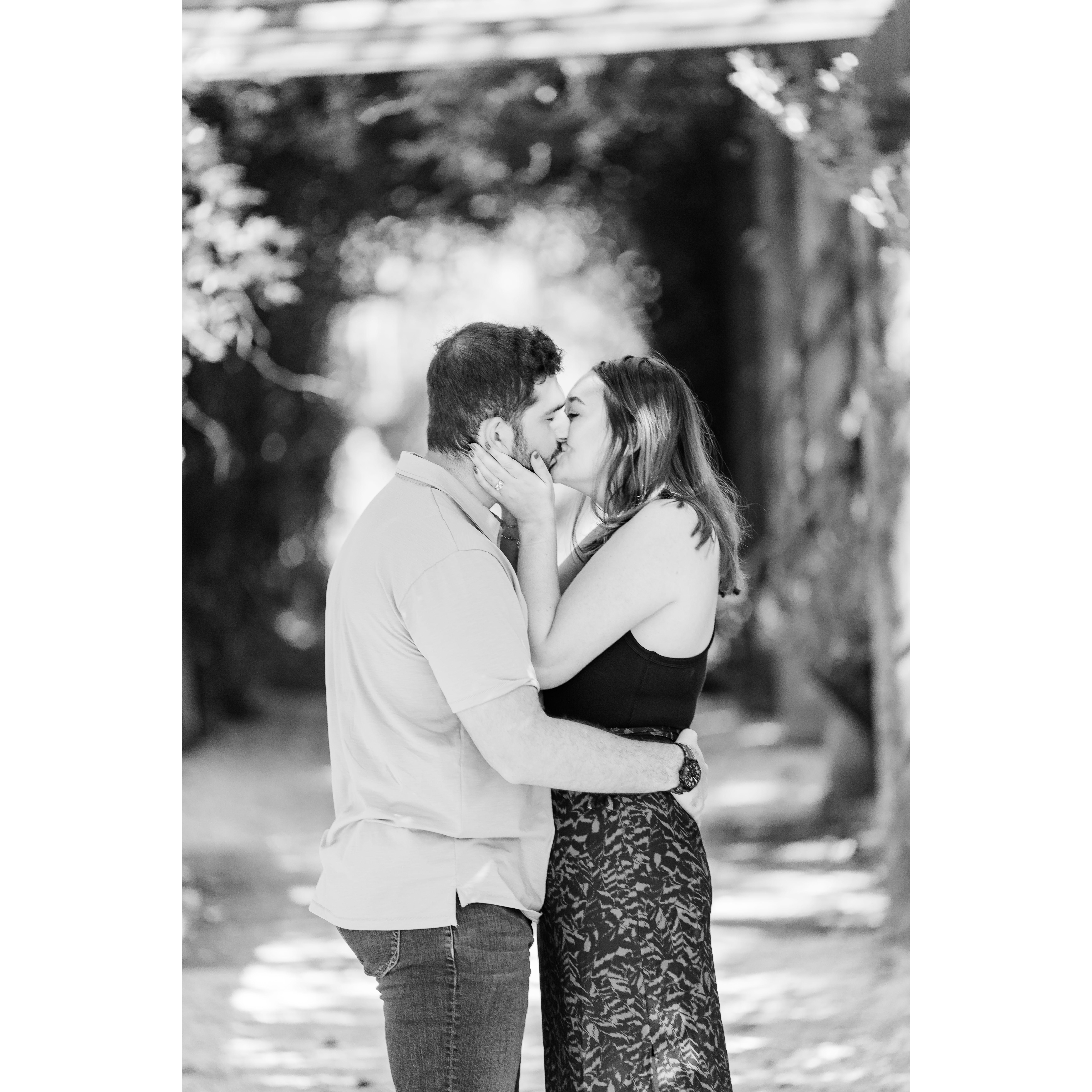 Right after Greg proposed!