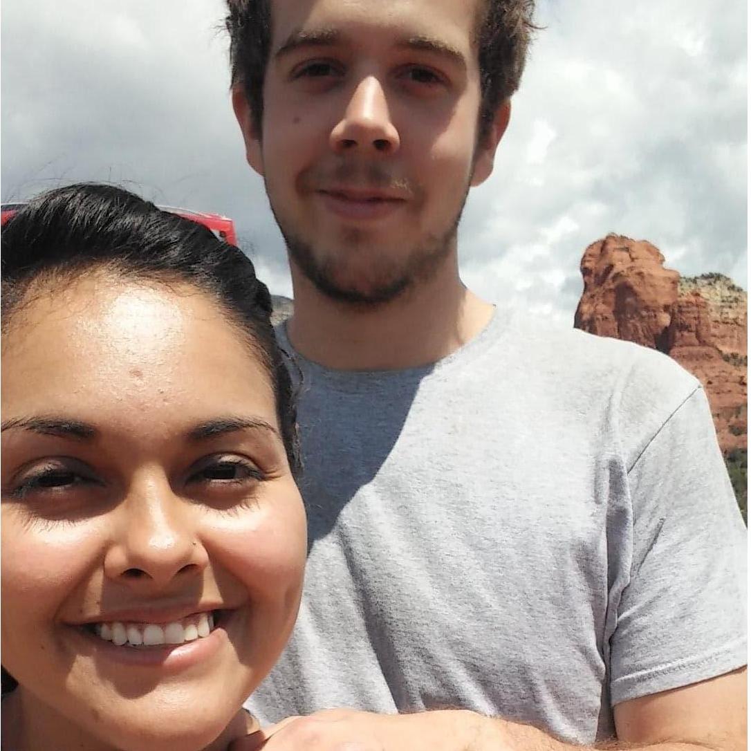 One of our first big dates was a beautiful day trip to Sedona which almost ended in us being swept away in some flash flooding! Talk about I shouldn't be alive!