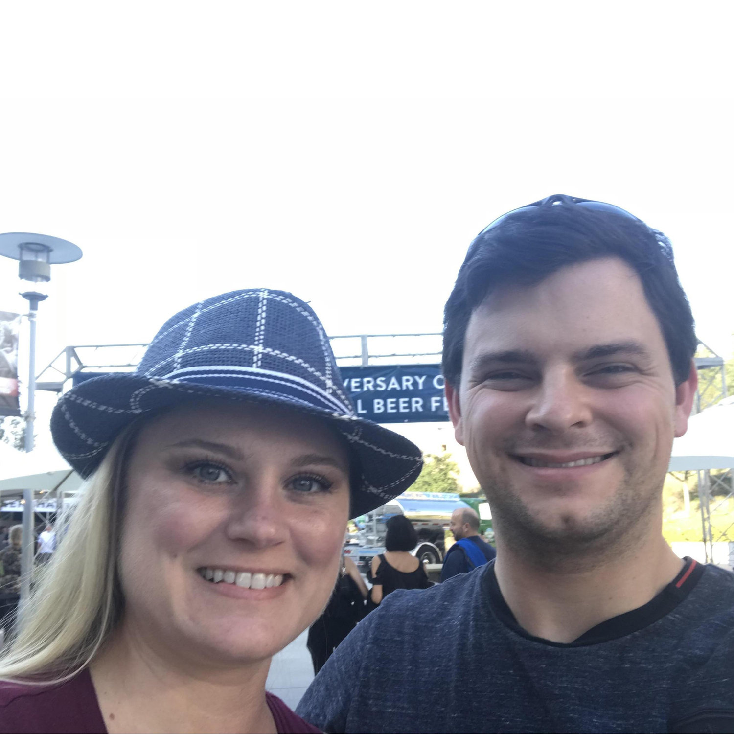 We celebrated David's 28th birthday at Stone Brewery's 17th birthday celebration. It was a blast!