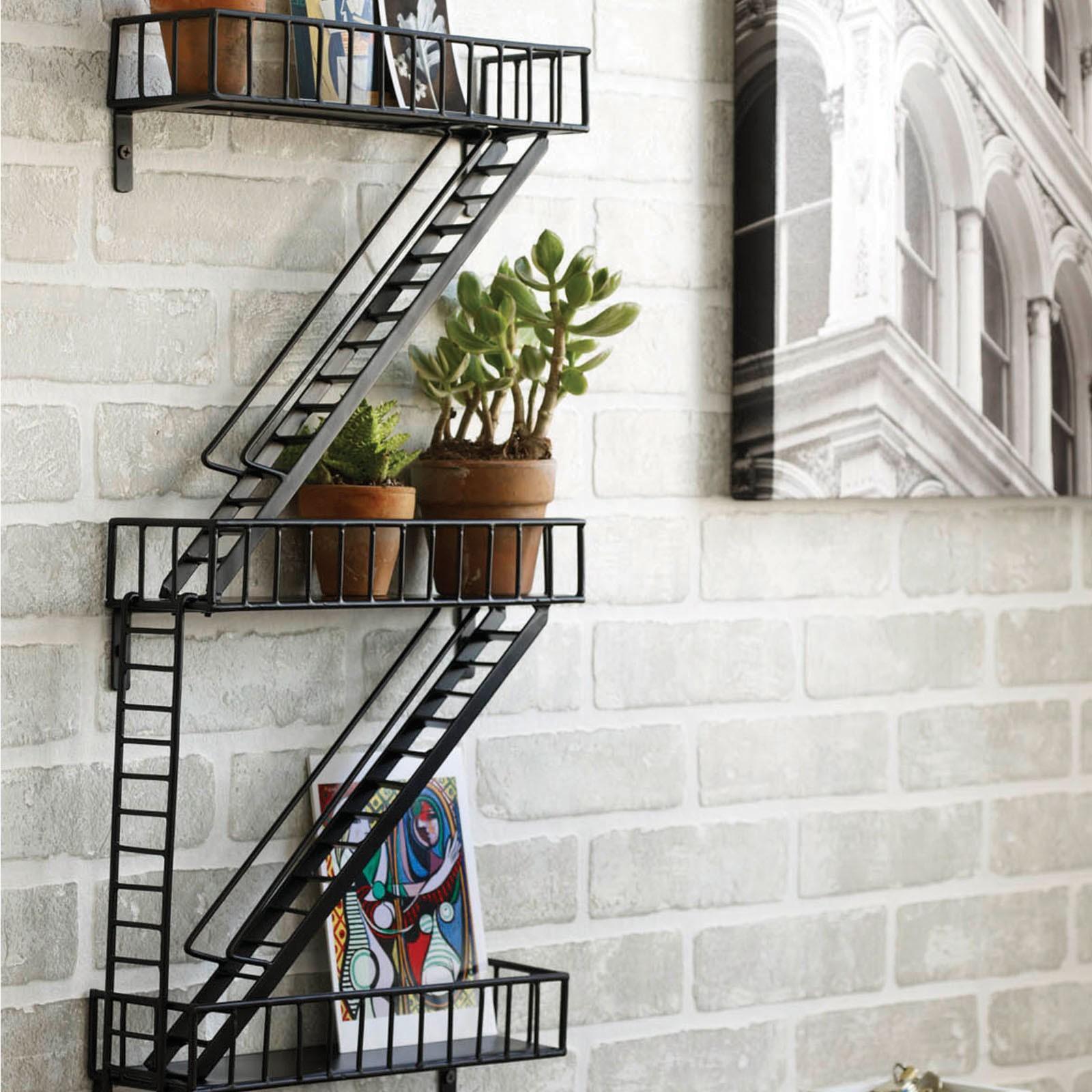 пожарная лестница на балконе дизайн идеи
