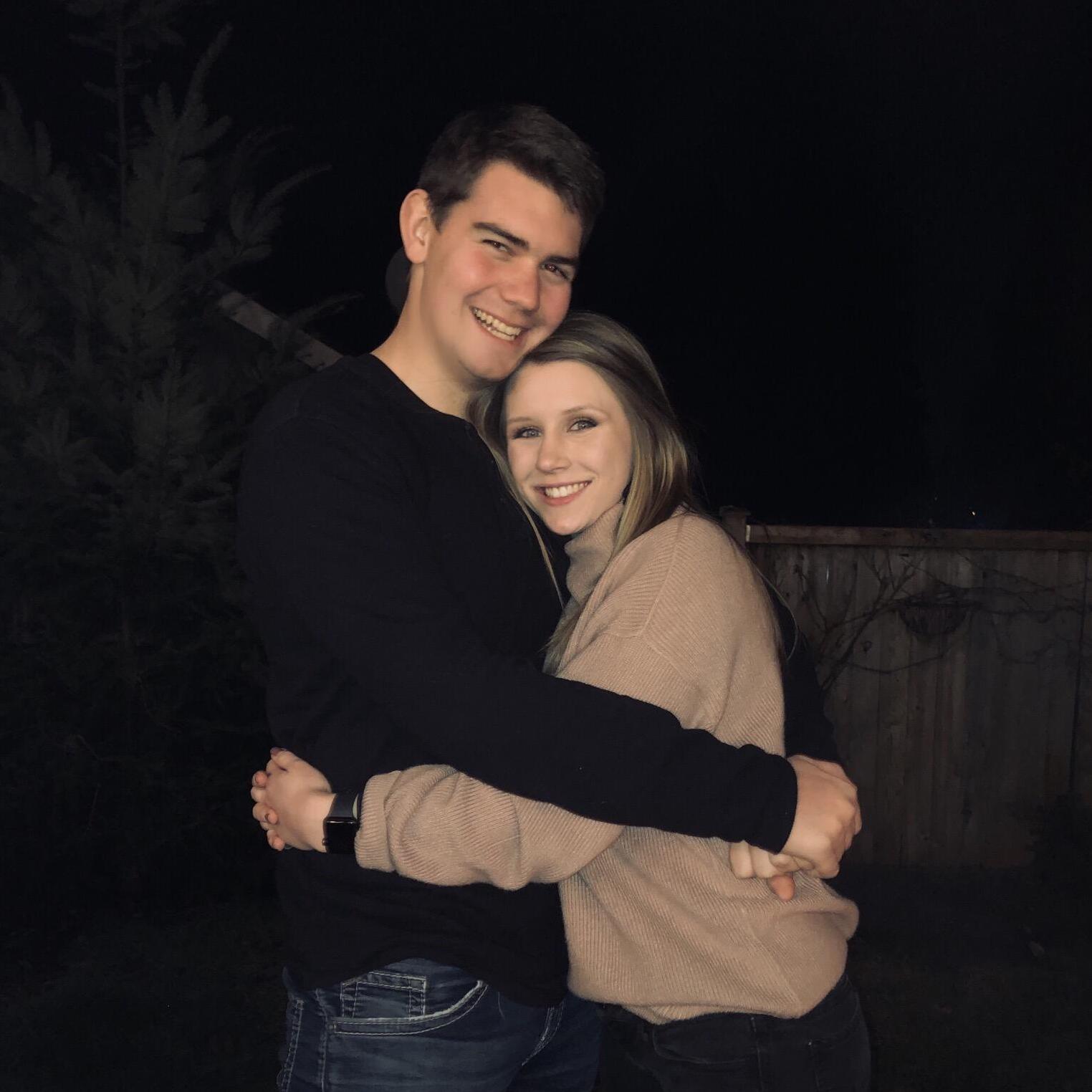 One of our first photos dating! NYE 2018