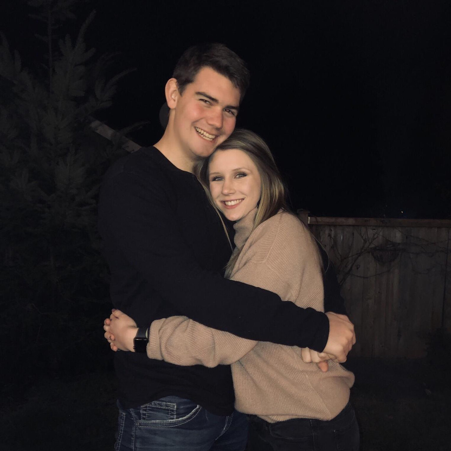 One of our first photos dating! NYE 2018