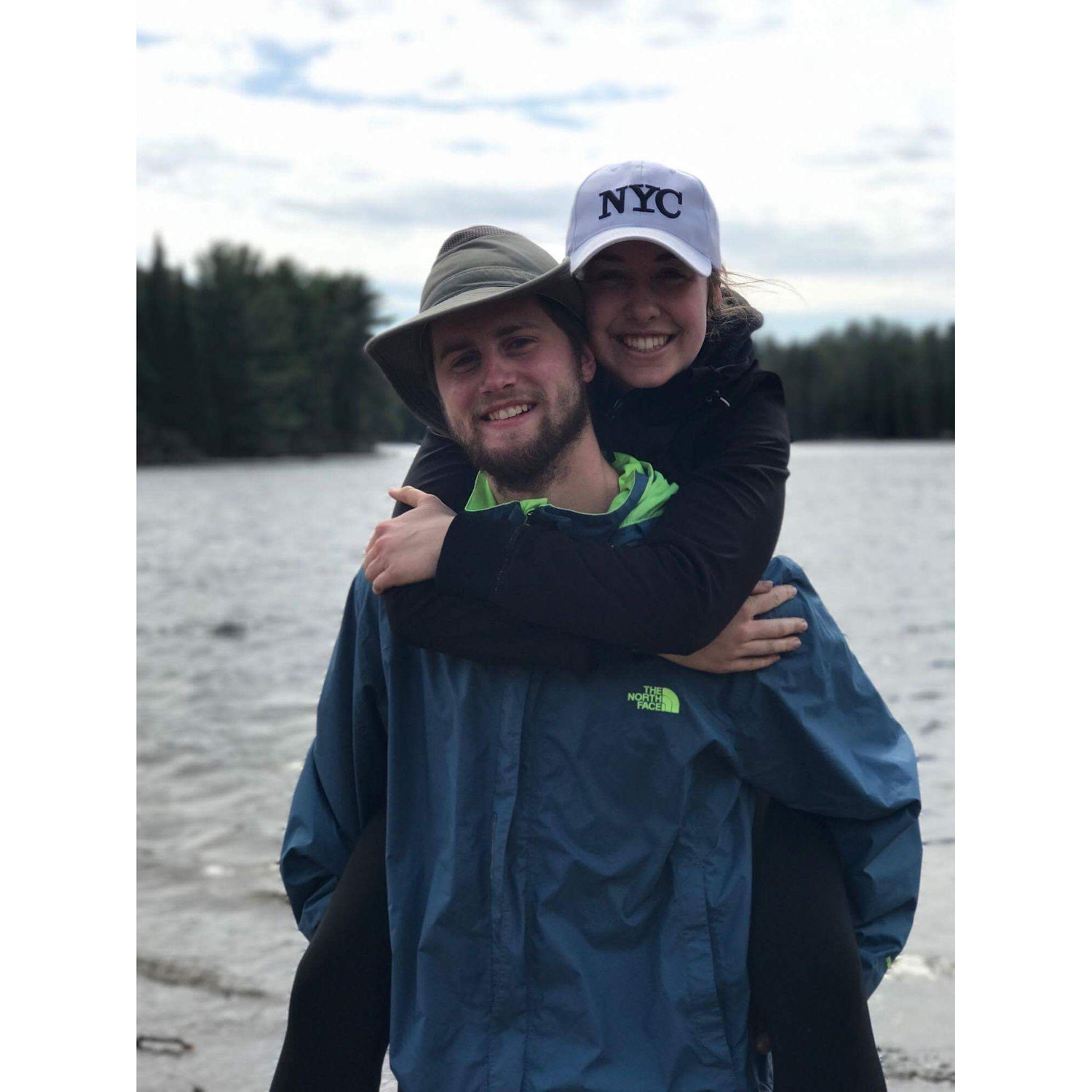 Our first picture together - April 2017