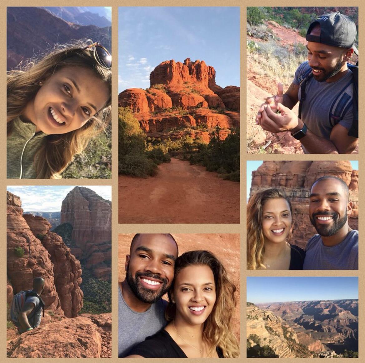 Our first trip together in 2017. Sedona, Arizona