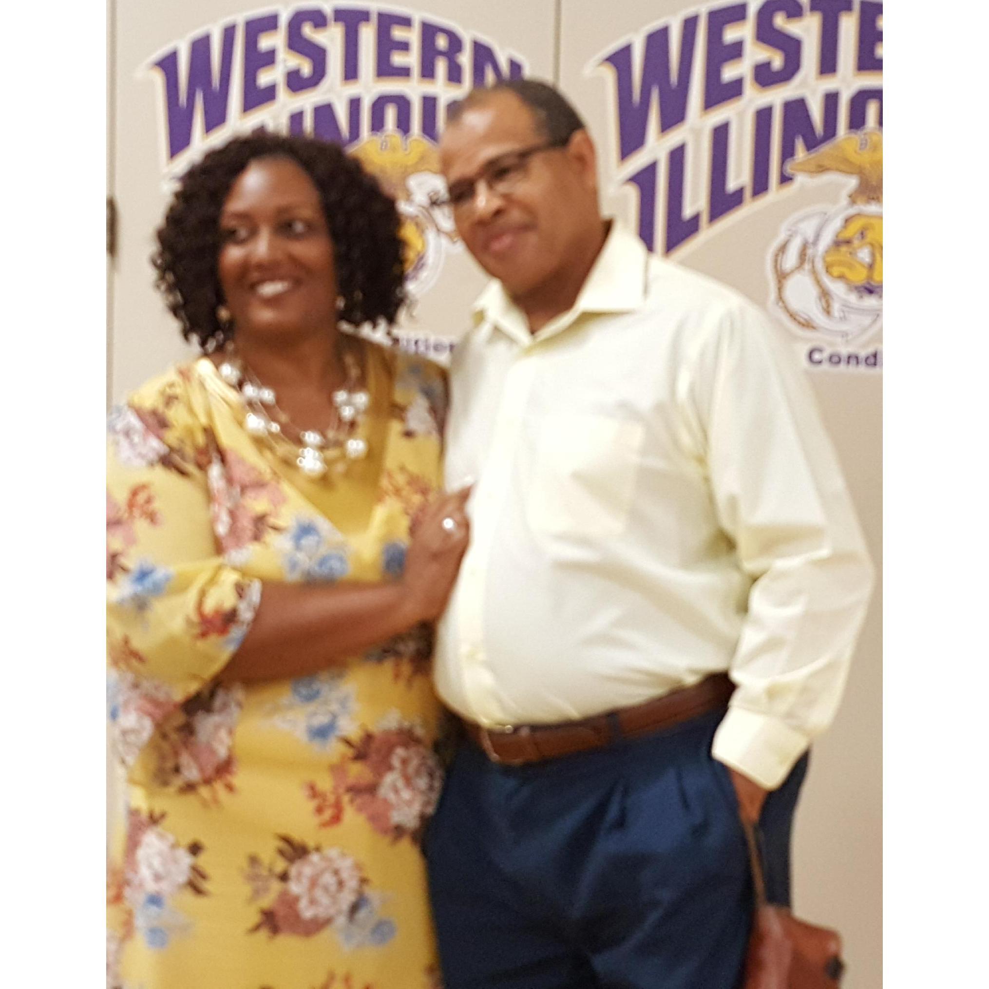 Nephew's graduation at my alma to WIU spring 2018