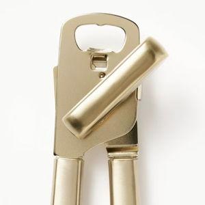 Stainless Steel Manual Can Opener Champagne - Figmint™: Dishwasher Safe, Freestanding, Gold Finish, Kitchen Tool