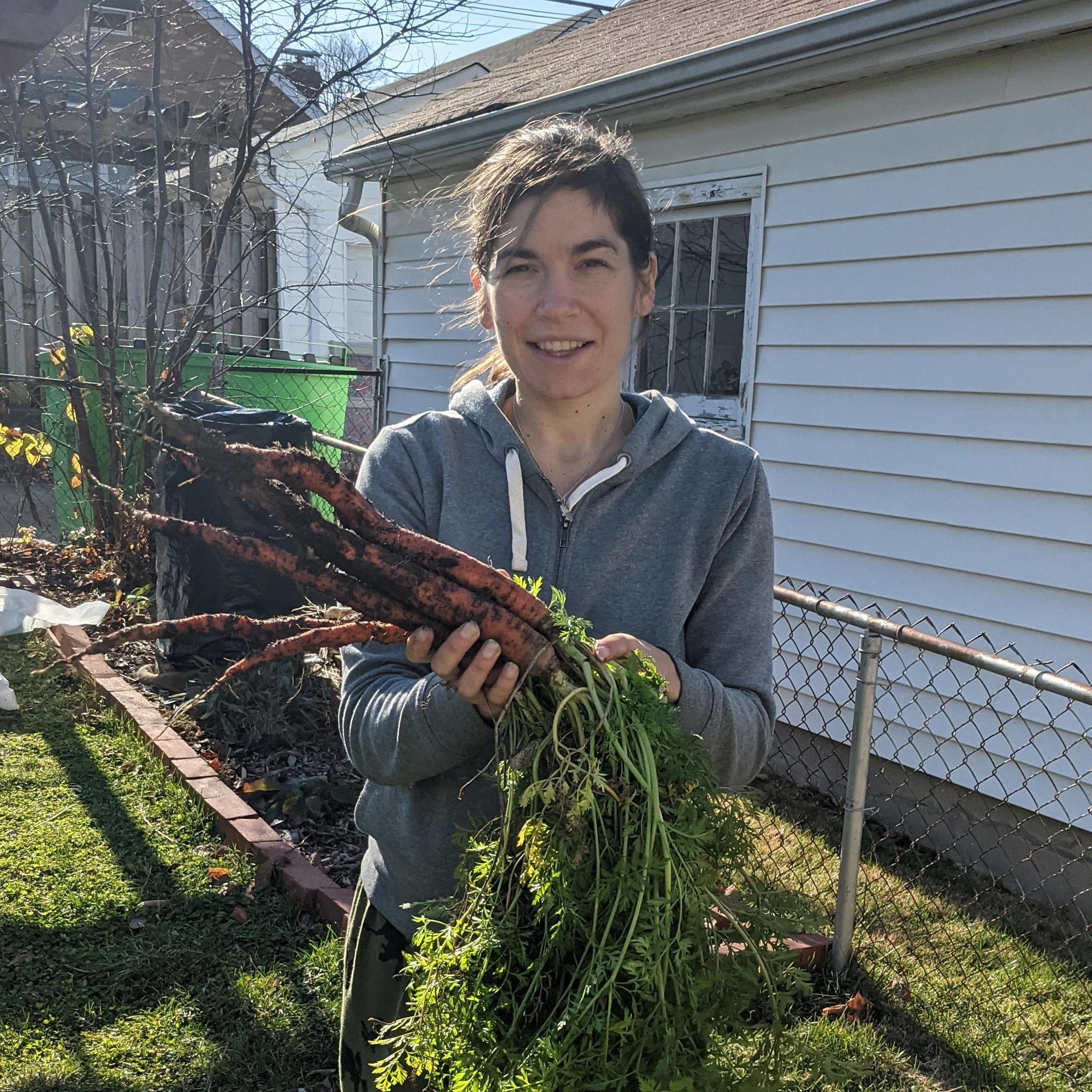 Our first harvest.