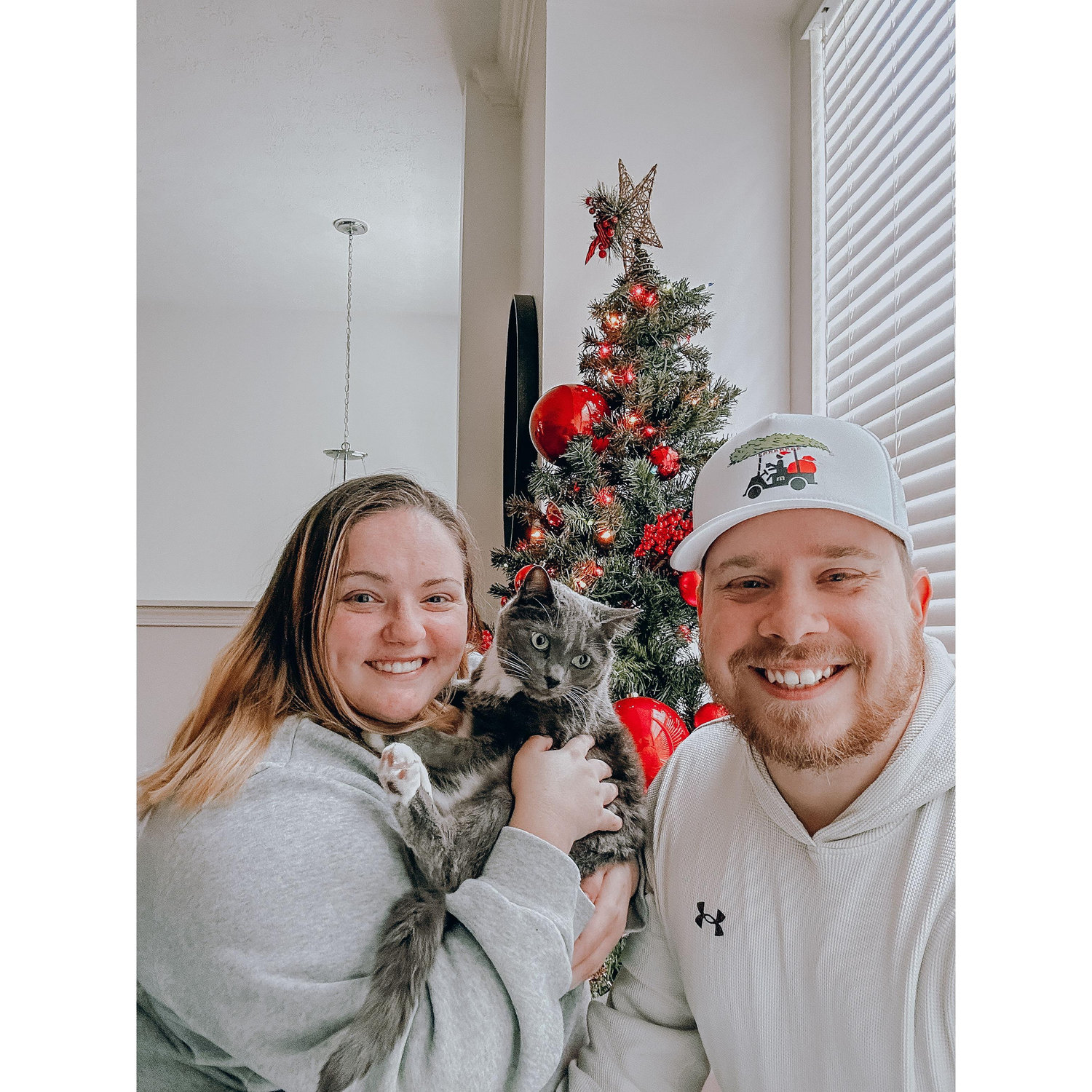 Our First Christmas in the same house.