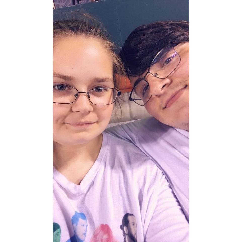 Me and my handsome man at my first baseball game. Definitely more fun for him than me, but I sat and watched him enjoy himself and had the best time