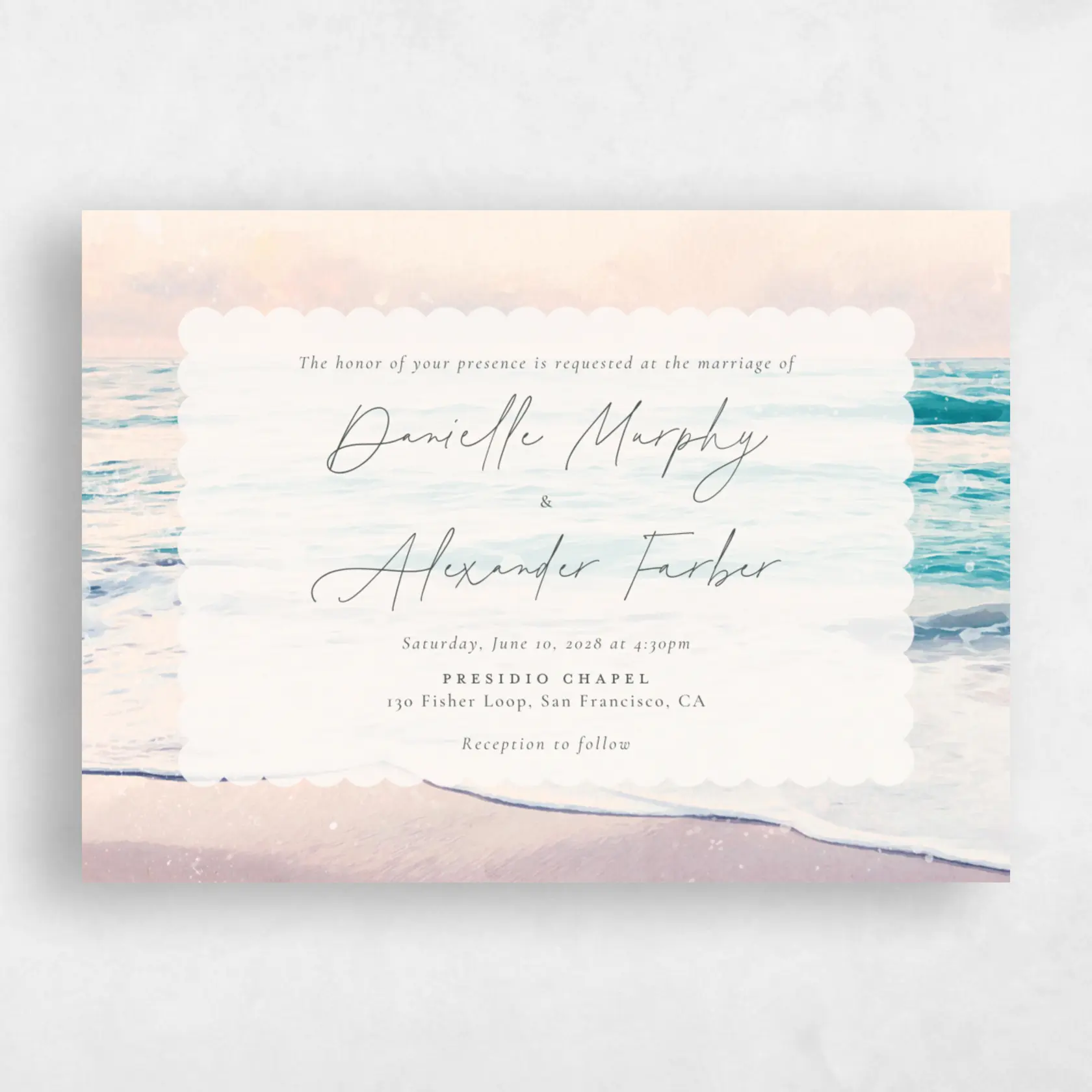 Invitation - Luve Landscape preview