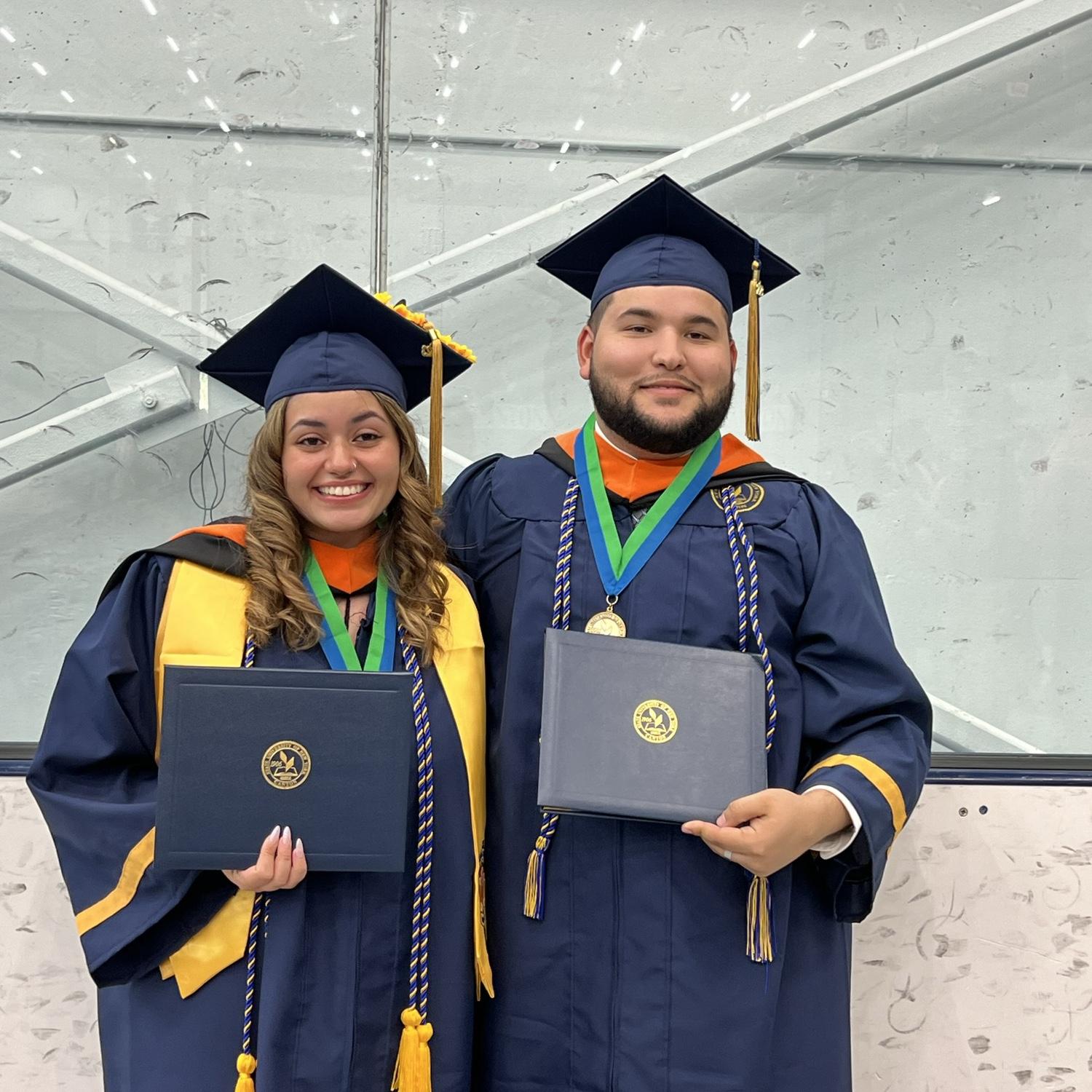 Graduated college together!
