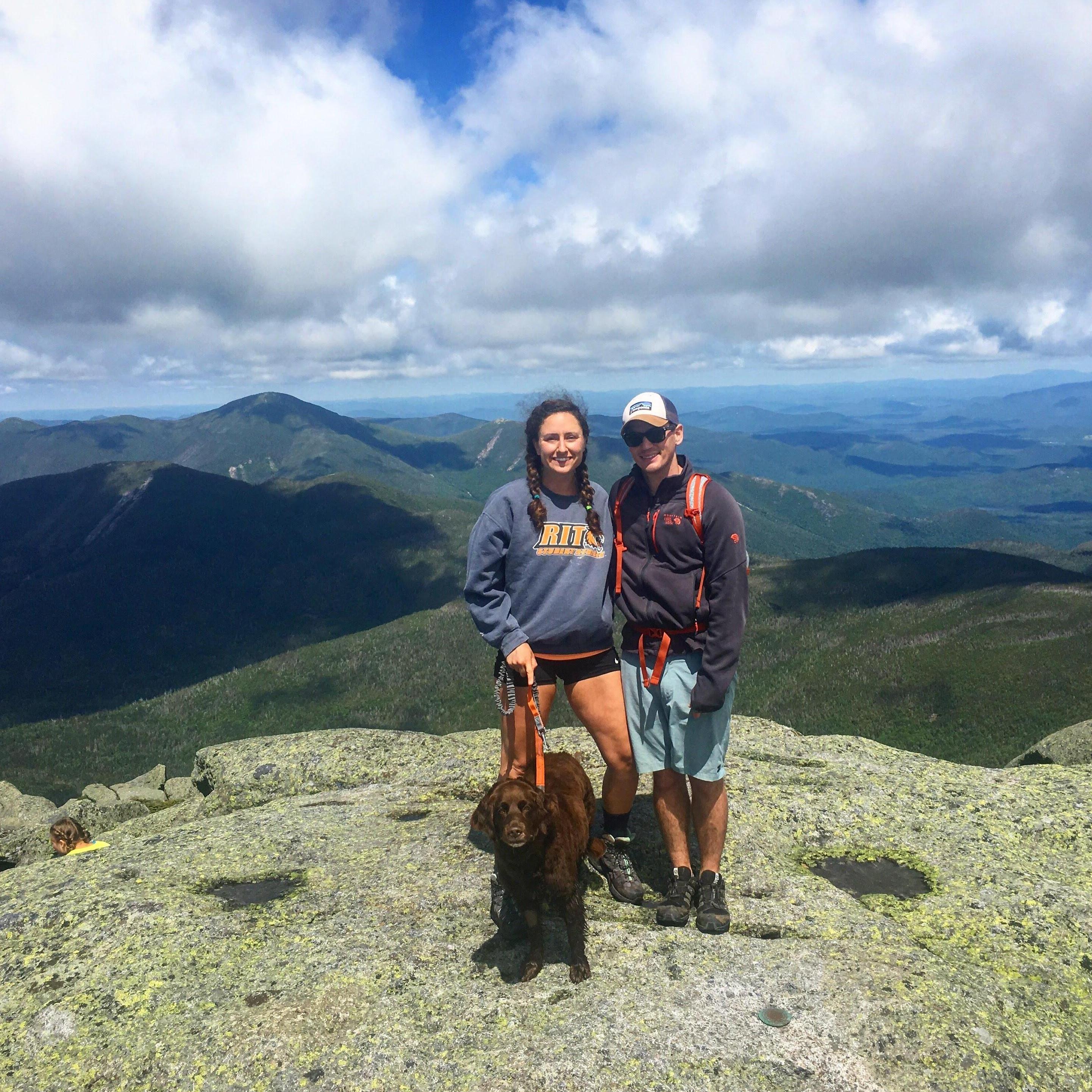 Hiking Mt Marcy, NY