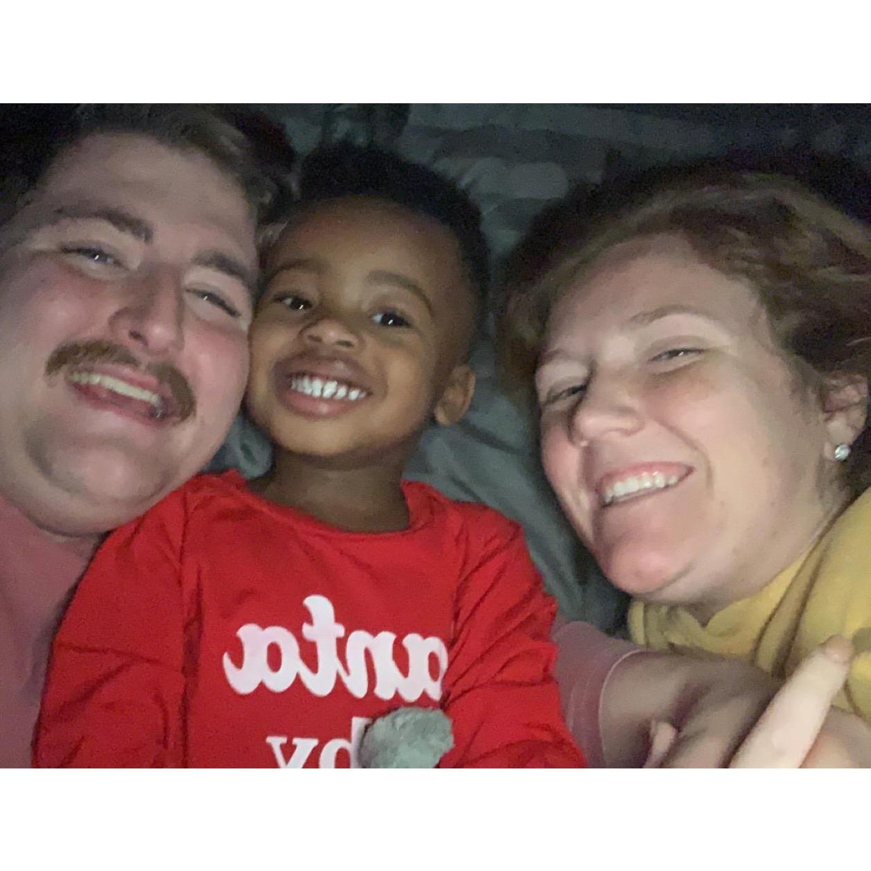 christmas snugs with the cutest nephew
